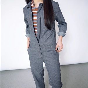 WILDFANG COVERALLS IN RAILROAD - super cute unisex coveralls size medium